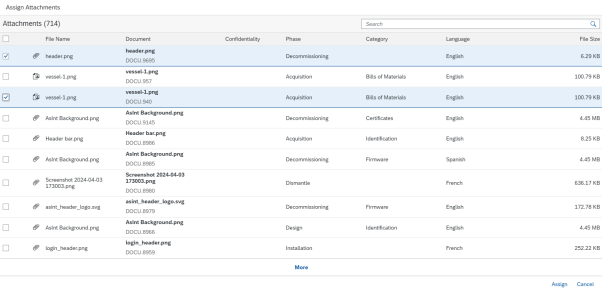 Assign and Attach Documents to Equipment and Functional Locations ...